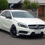 いつもお世話になっているお客様がメルセデス・ベンツAクラス(W176) A45AMGにお乗換えされました。