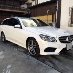 メルセデスベンツEクラス(S212)にお乗りのお客様です。